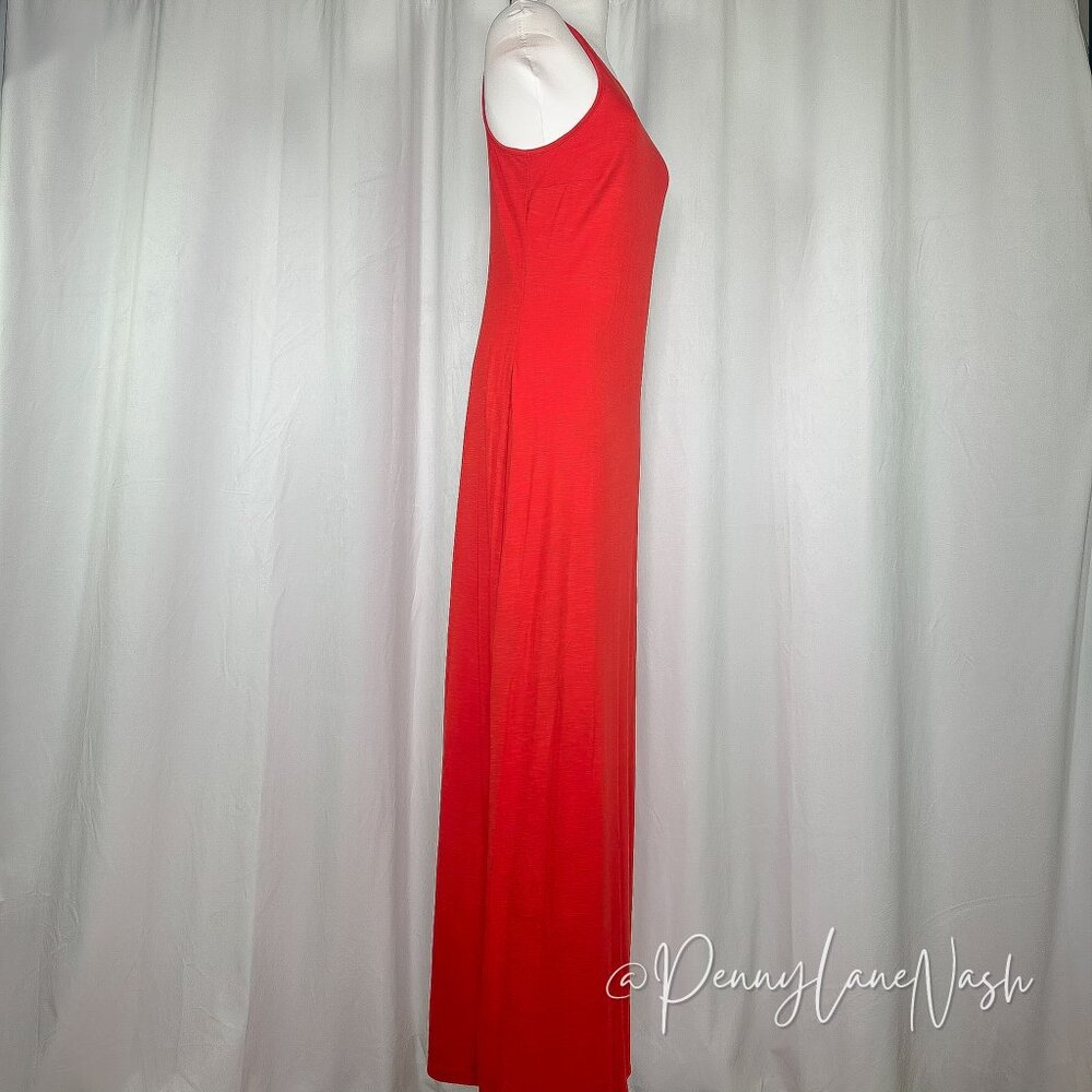 Old Navy Sleeveless Maxi Tank Dress Red - Picture 5 of 9